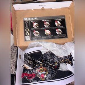 SOLD ON DIFFERENT PLATFORM Heelys X Ed Hardy Shoes